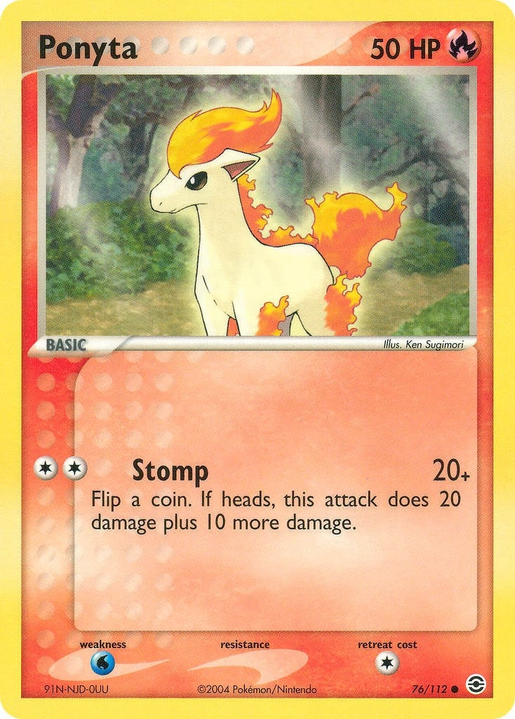 Image for Ponyta (FireRed & LeafGreen) (76/112) - Pokemon