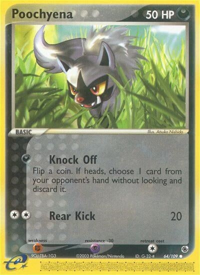 Image for Poochyena (Ruby and Sapphire) (64/109) - Pokemon