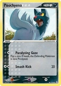 Image for Poochyena (Holon Phantoms) (80/110) - Pokemon
