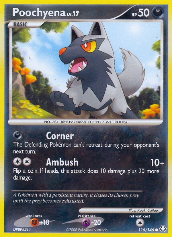 Image for Poochyena (Legends Awakened) (116/146) - Pokemon