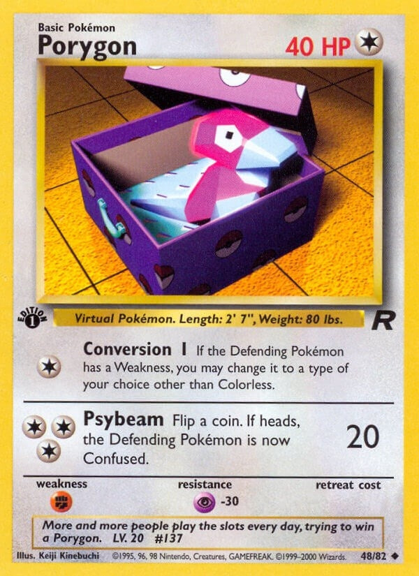 Image for Porygon (Team Rocket) (48/82) - Pokemon