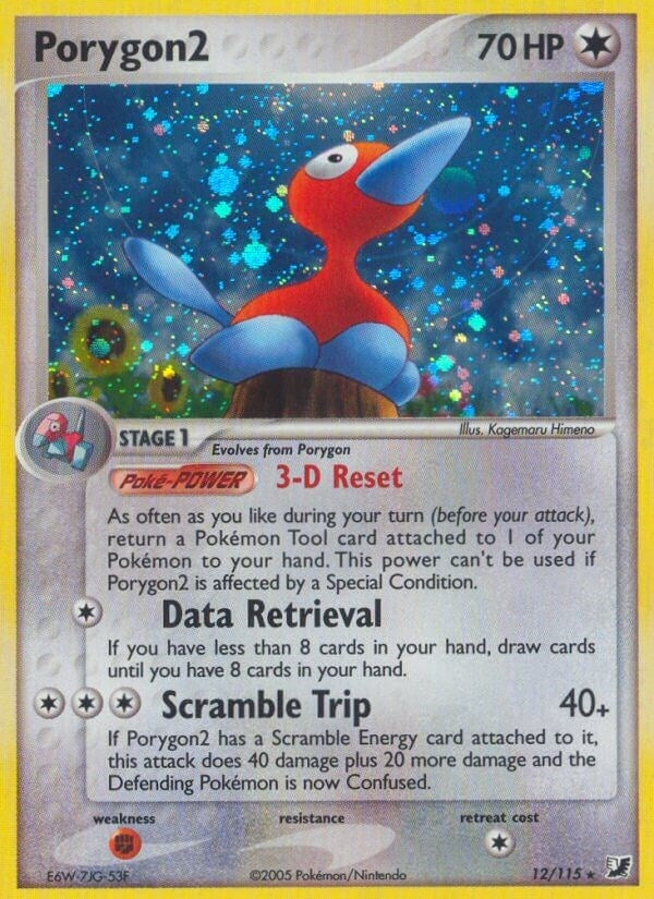 Image for Porygon2 (Unseen Forces) (12/115) - Pokemon