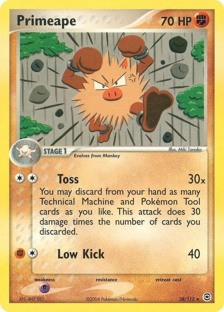 Image for Primeape (FireRed & LeafGreen) (28/112) - Pokemon