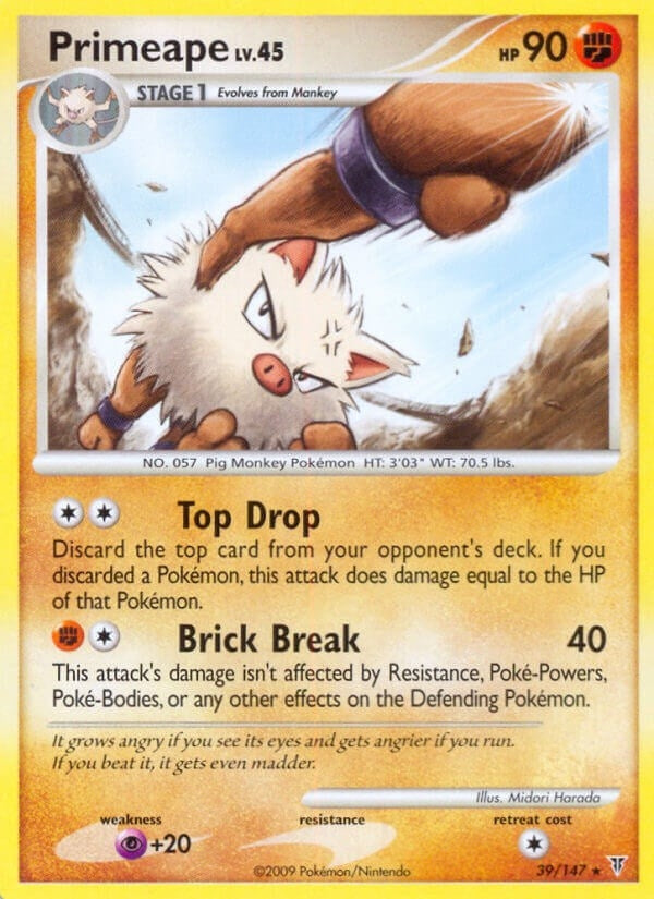 Image for Primeape (Supreme Victors) (39) - Pokemon