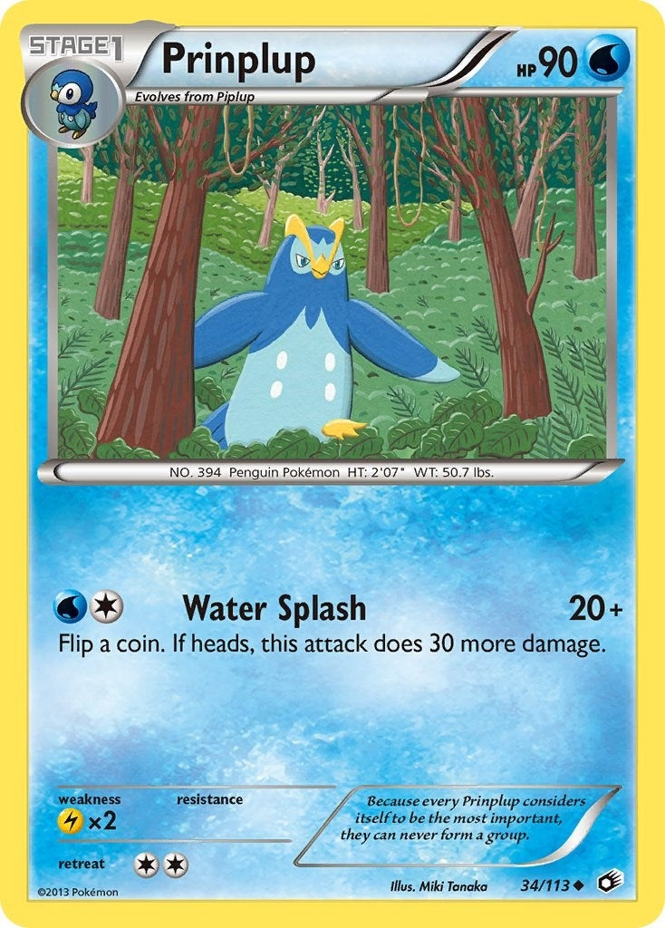 Image for Prinplup (Legendary Treasures) (34/113) - Pokemon