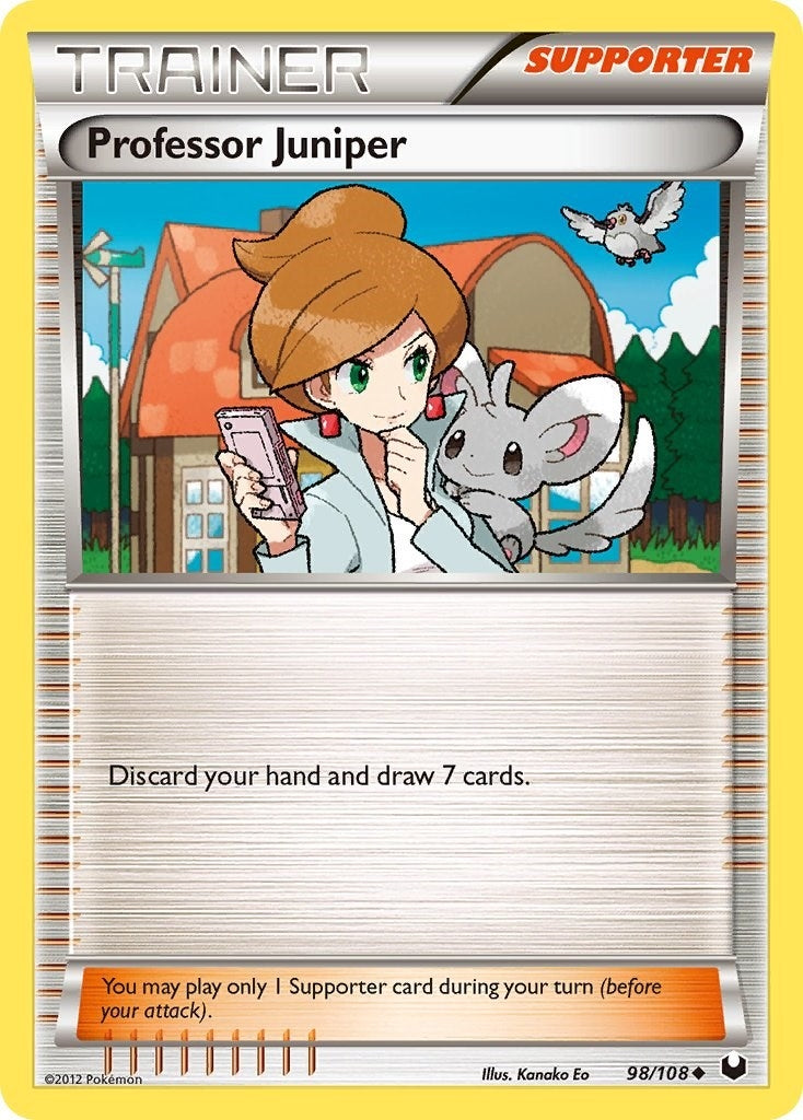 Image for Professor Juniper (Dark Explorers) (98/108) - Pokemon