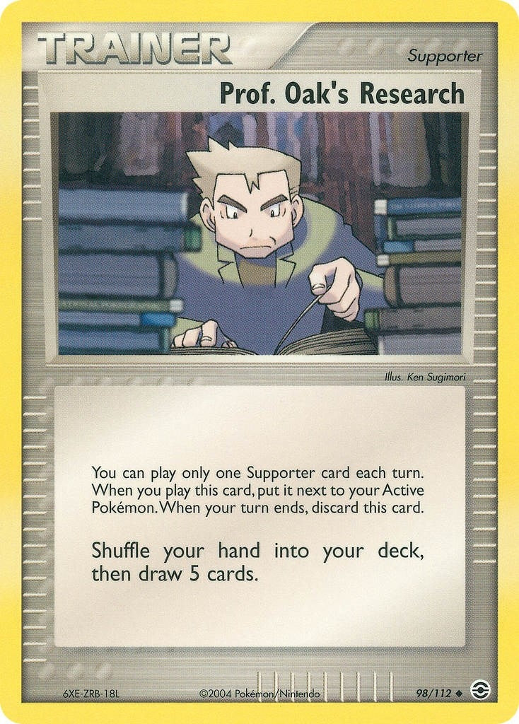 Image for Prof. Oak's Research (FireRed & LeafGreen) (98/112) - Pokemon