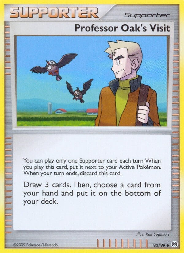 Image for Professor Oak's Visit (Arceus) (90/99) - Pokemon