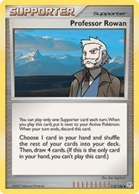 Image for Professor Rowan (Diamond and Pearl) (112/130) - Pokemon