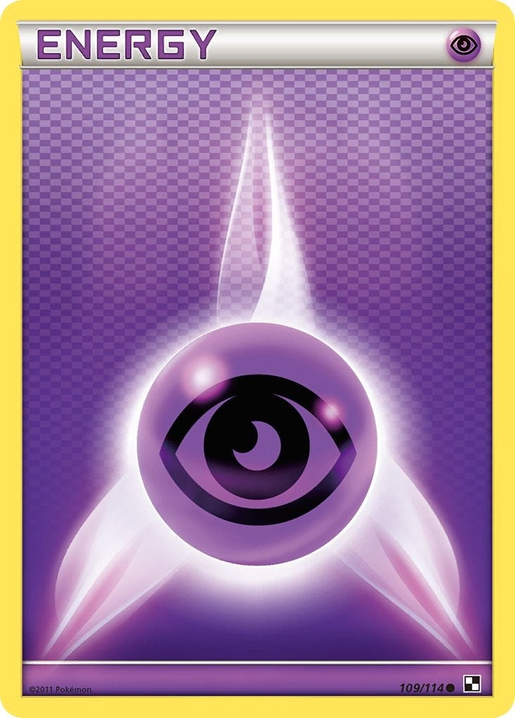 Image for Psychic Energy (Black and White) (109/114) - Pokemon