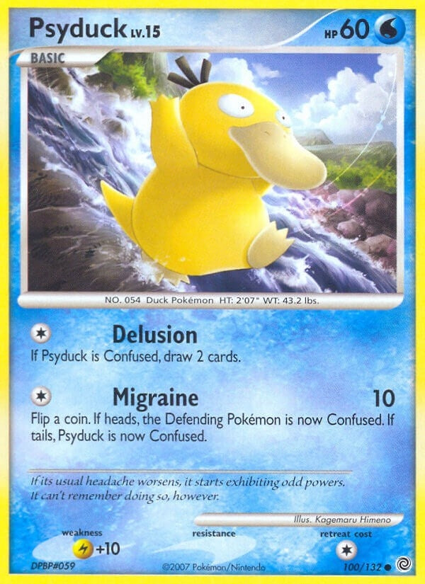Image for Psyduck (Secret Wonders) (100/132) - Pokemon