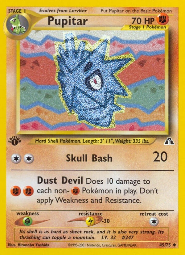 Image for Pupitar (Neo Discovery) (45/75) - Pokemon