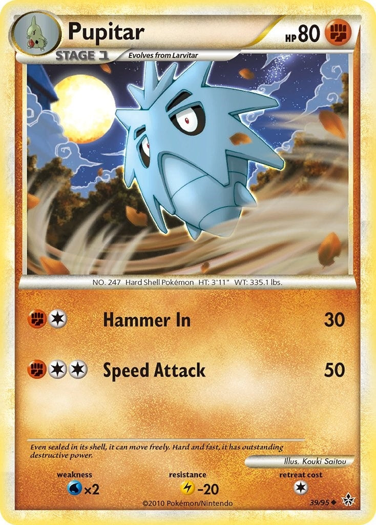 Image for Pupitar (39) (Unleashed) (39/95) - Pokemon