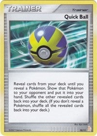 Image for Quick Ball (DP Trainer Kit: Manaphy & Lucario) (10/11) - Pokemon