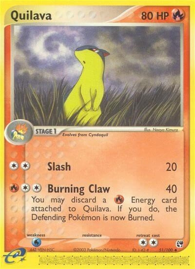 Image for Quilava (Sandstorm) (51/100) - Pokemon