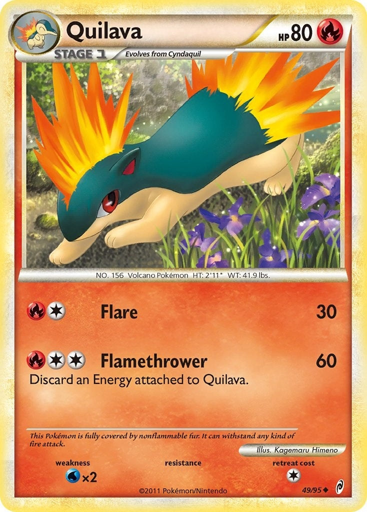 Image for Quilava (Call of Legends) (49/95) - Pokemon
