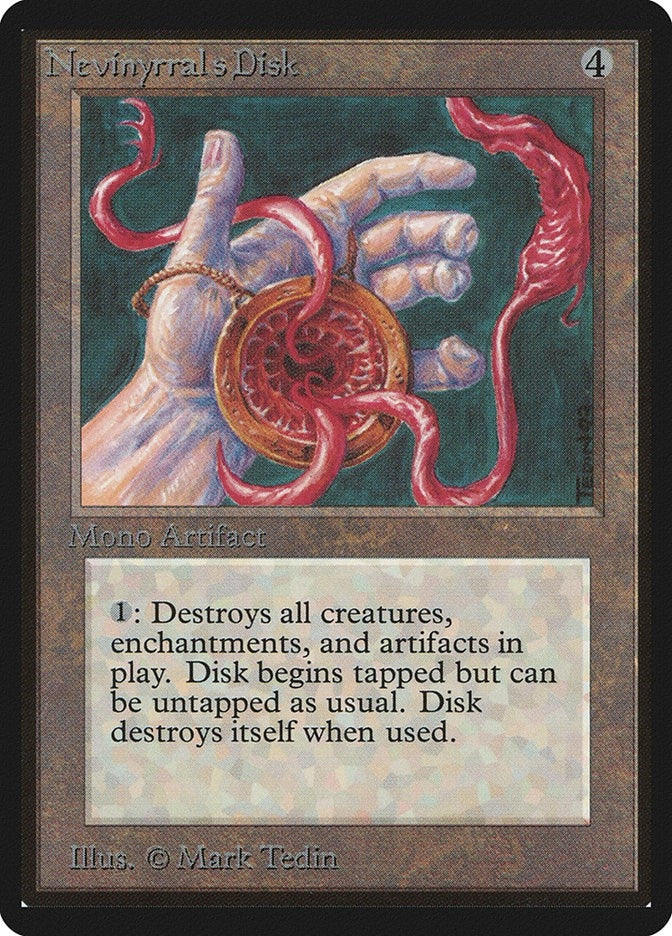Image for Nevinyrral's Disk (Beta Edition) - Magic: The Gathering