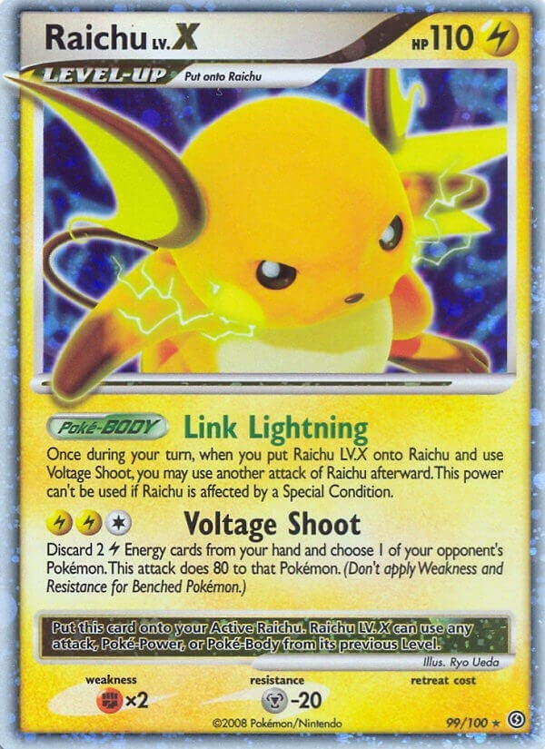 Image for Raichu LV.X (Stormfront) (99/100) - Pokemon
