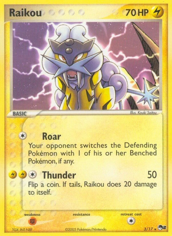 Image for Raikou (POP Series 2) (003/017) - Pokemon