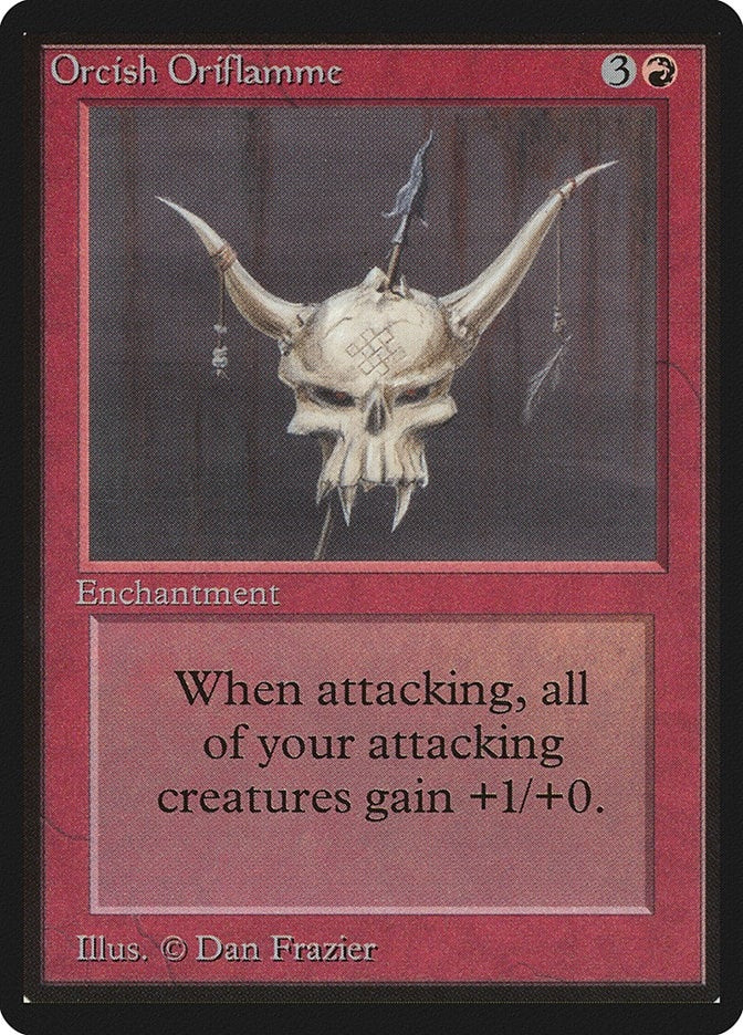 Image for Orcish Oriflamme (Beta Edition) - Magic: The Gathering