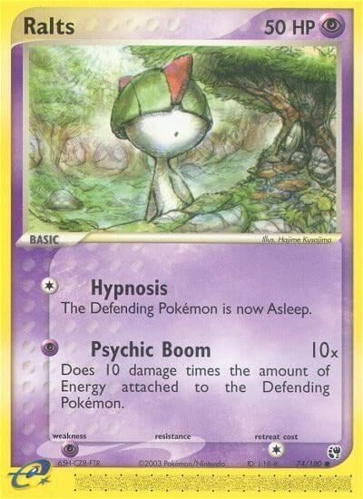 Image for Ralts (Sandstorm) (74/100) - Pokemon