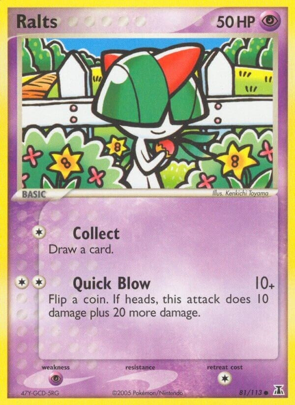 Image for Ralts (Delta Species) (81/113) - Pokemon