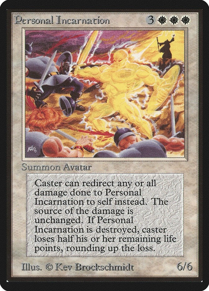 Image for Personal Incarnation (Beta Edition) - Magic: The Gathering