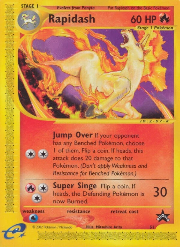 Image for Rapidash (51) (WoTC Promo) (51/53) - Pokemon