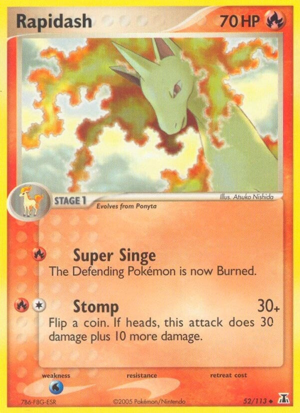Image for Rapidash (Delta Species) (52/113) - Pokemon