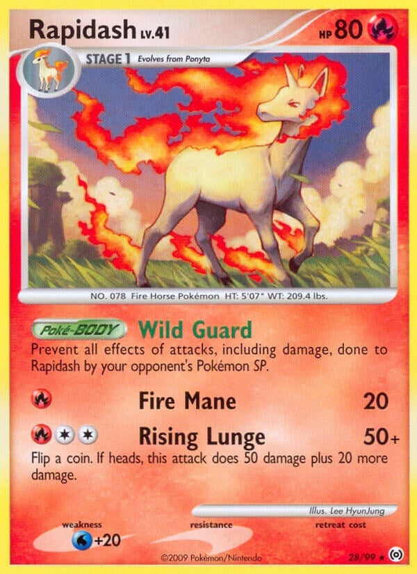 Image for Rapidash (28) (Arceus) (28/99) - Pokemon
