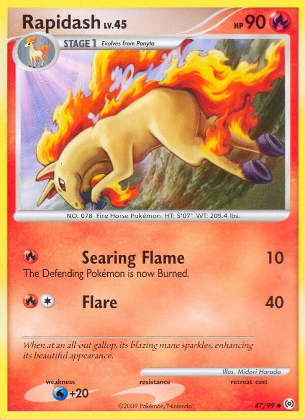 Image for Rapidash (47) (Arceus) (47/99) - Pokemon