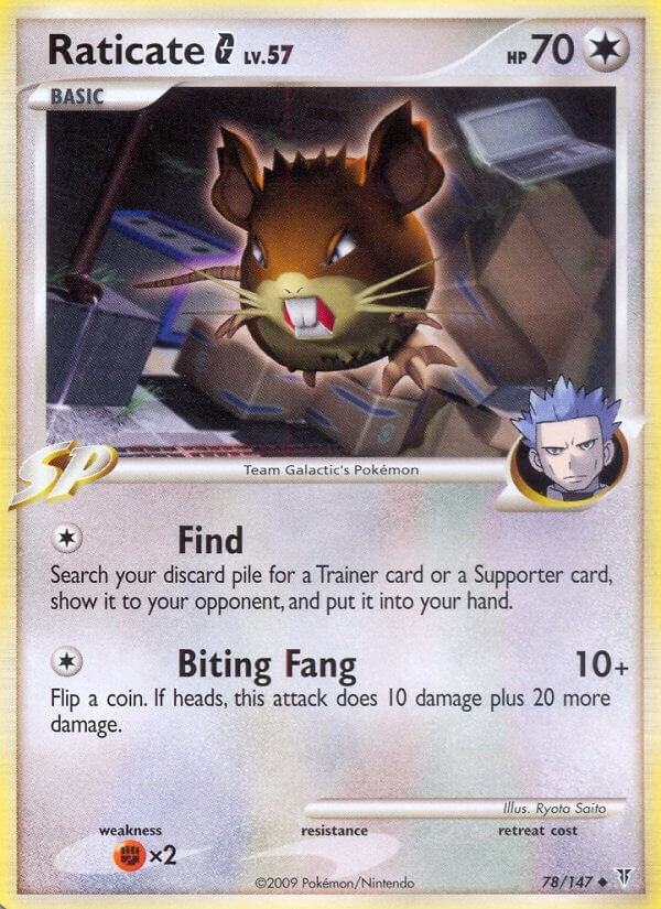 Image for Raticate G (Supreme Victors) (78) - Pokemon