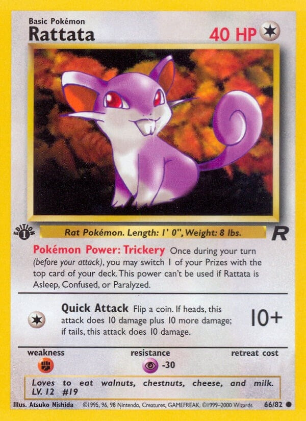 Image for Rattata (Team Rocket) (66/82) - Pokemon