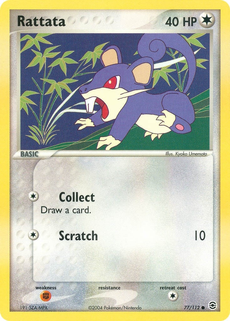 Image for Rattata (FireRed & LeafGreen) (77/112) - Pokemon