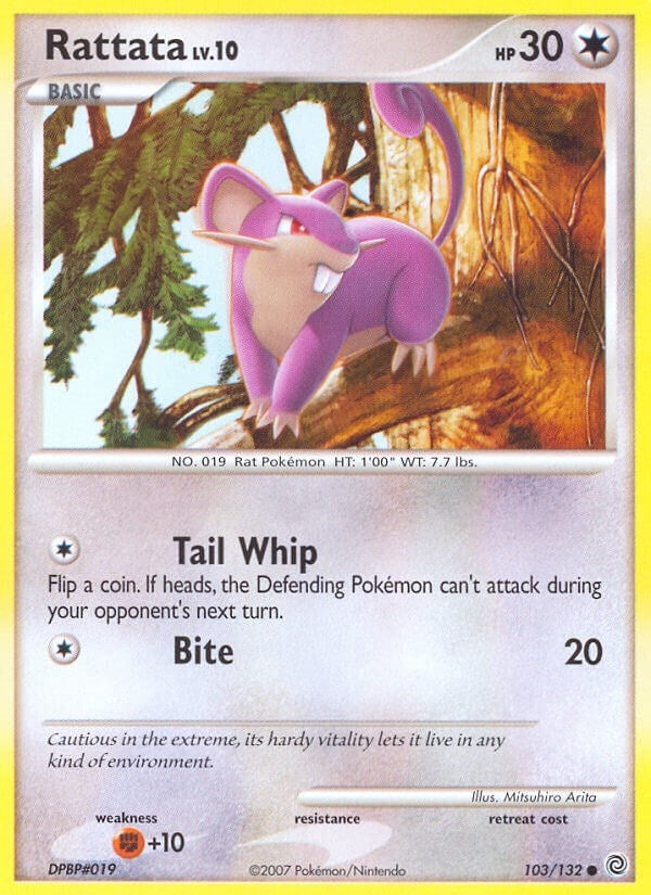 Image for Rattata (Secret Wonders) (103/132) - Pokemon