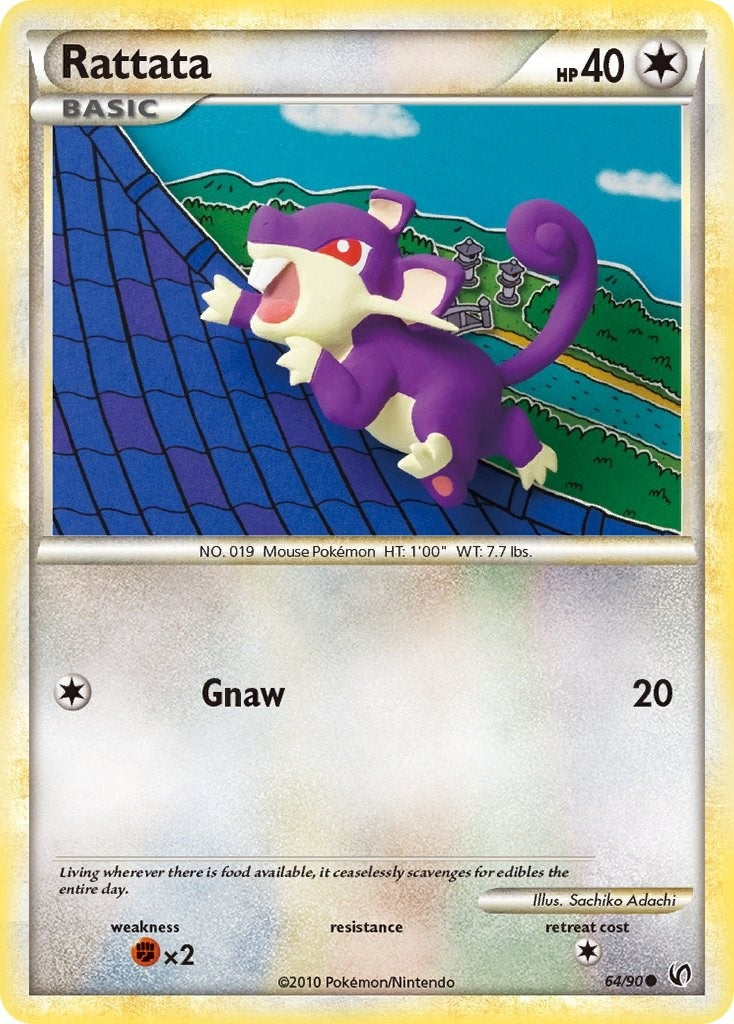 Image for Rattata (Undaunted) (64/90) - Pokemon