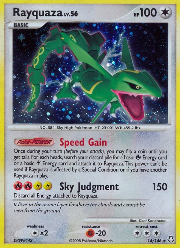 Image for Rayquaza (Legends Awakened) (14/146) - Pokemon