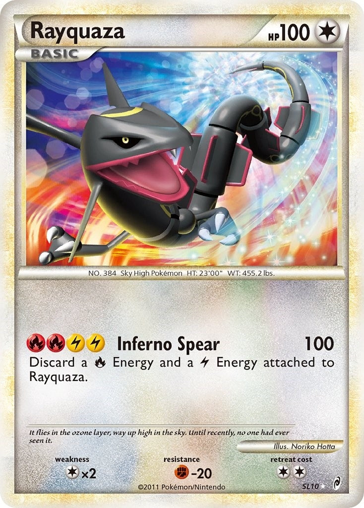 Image for Rayquaza (Shiny) (Call of Legends) (SL10) - Pokemon