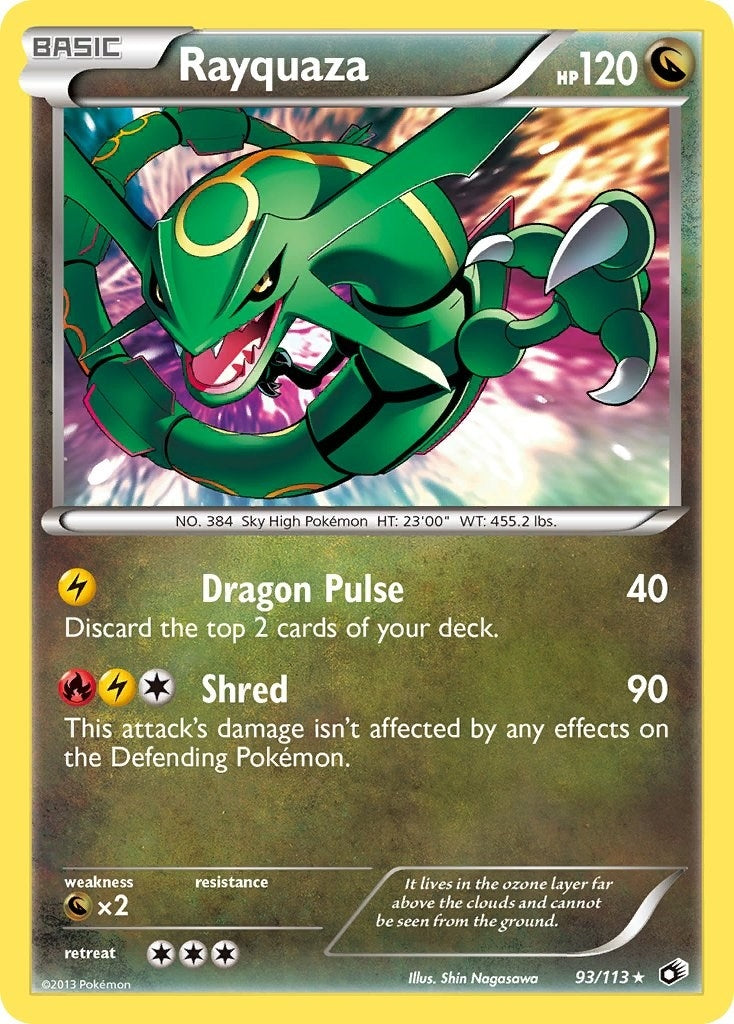 Image for Rayquaza (Legendary Treasures) (93/113) - Pokemon