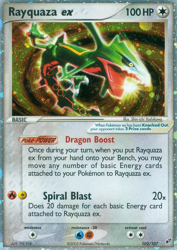 Image for Rayquaza ex (Deoxys) (102/107) - Pokemon
