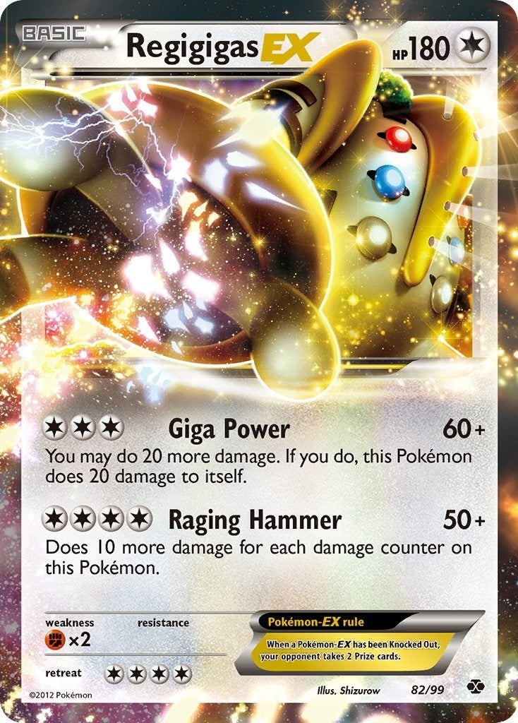 Image for Regigigas EX (Next Destinies) (82/99) - Pokemon