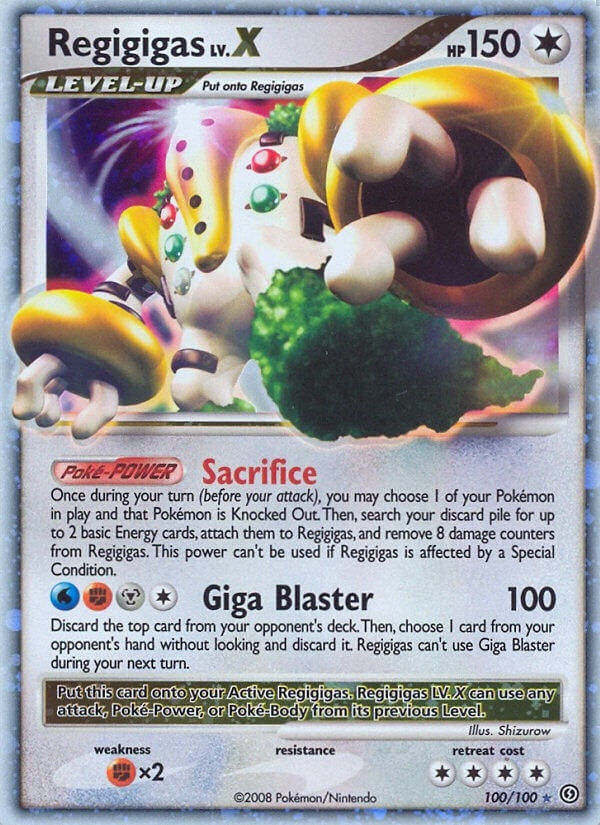 Image for Regigigas LV.X (Stormfront) (100/100) - Pokemon