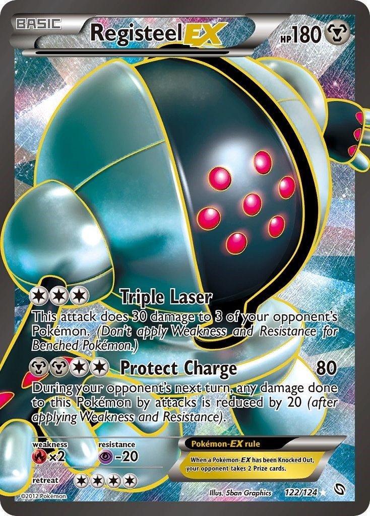 Image for Registeel EX (122 Full Art) (Dragons Exalted) (122/124) - Pokemon