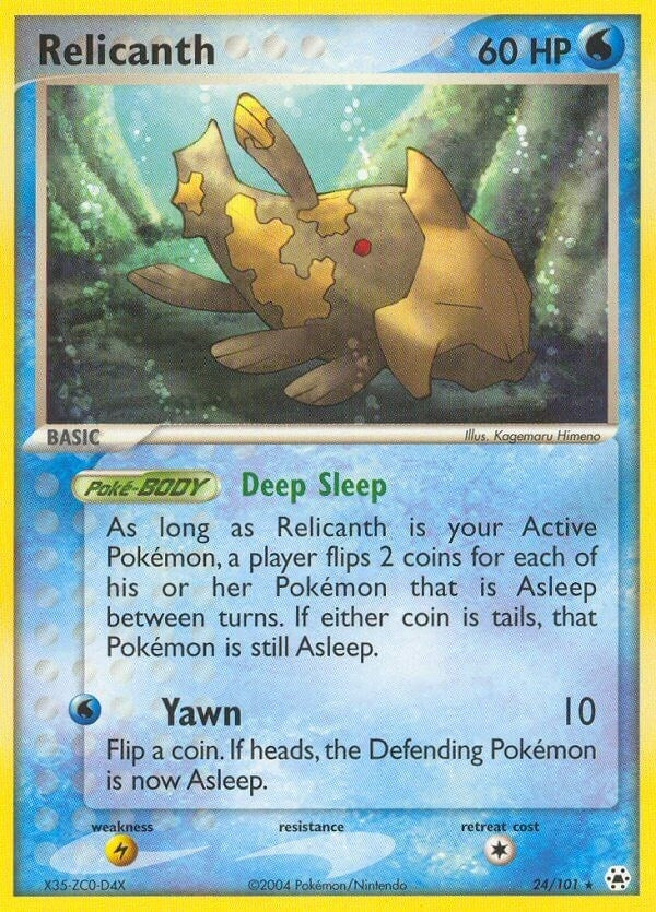 Image for Relicanth (Hidden Legends) (24/101) - Pokemon