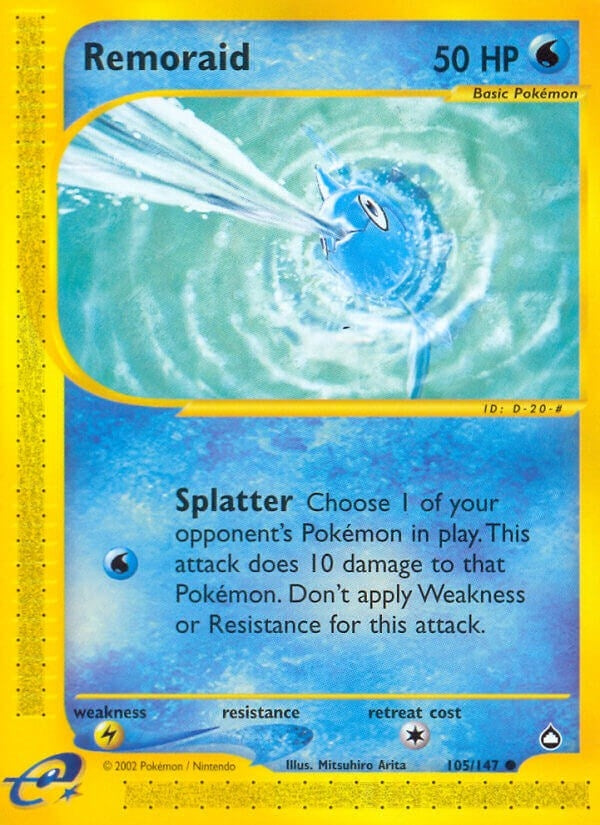 Image for Remoraid (Aquapolis) (105/147) - Pokemon