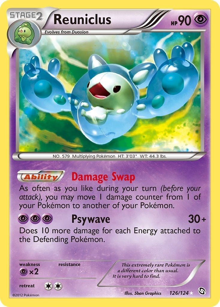 Image for Reuniclus (Dragons Exalted) (126/124) - Pokemon