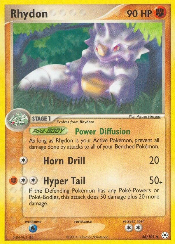 Image for Rhydon (Hidden Legends) (46/101) - Pokemon