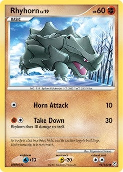 Image for Rhyhorn (Diamond and Pearl) (95/130) - Pokemon