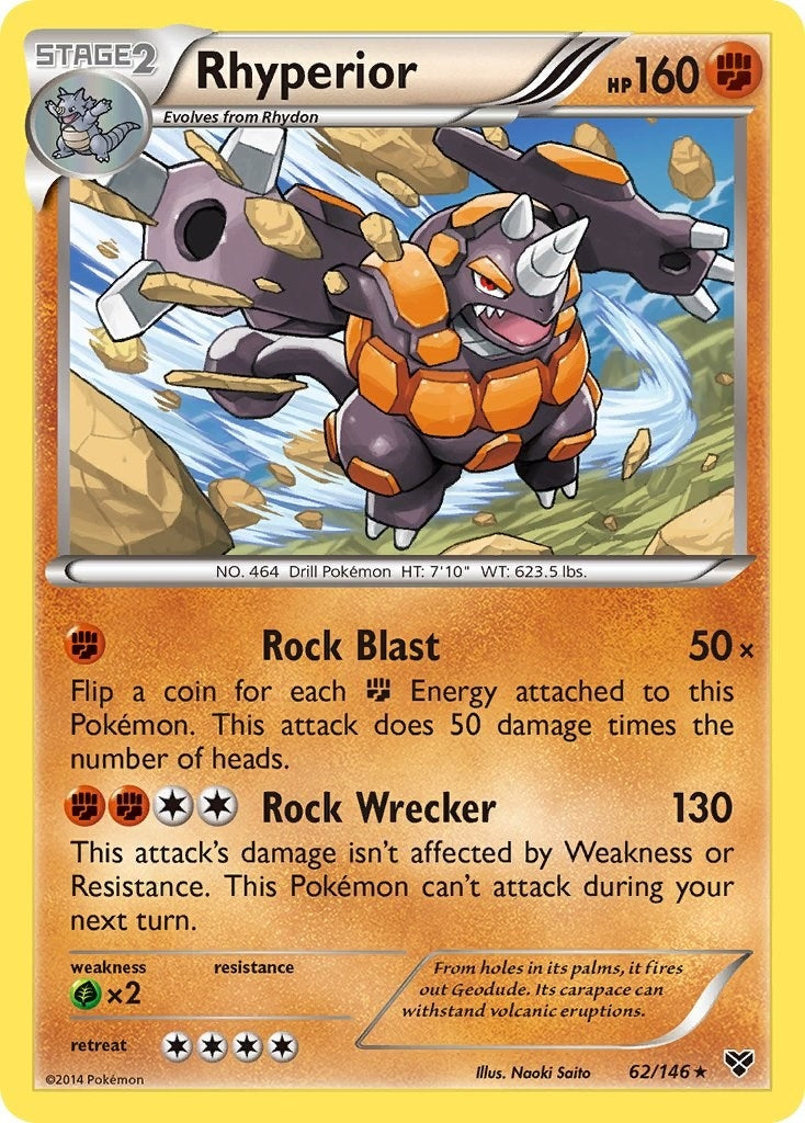Image for Rhyperior (XY Base Set) (62/146) - Pokemon
