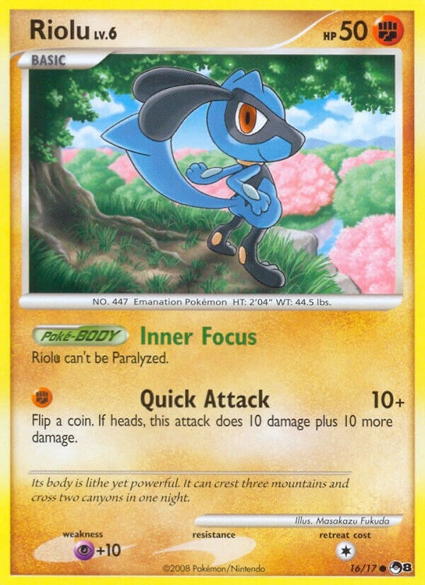 Image for Riolu (POP Series 8) (016/017) - Pokemon